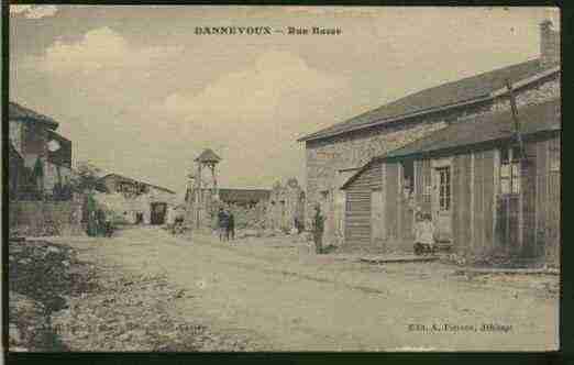 Ville de DANNEVOUX Carte postale ancienne