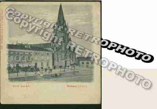 Ville de DELME Carte postale ancienne