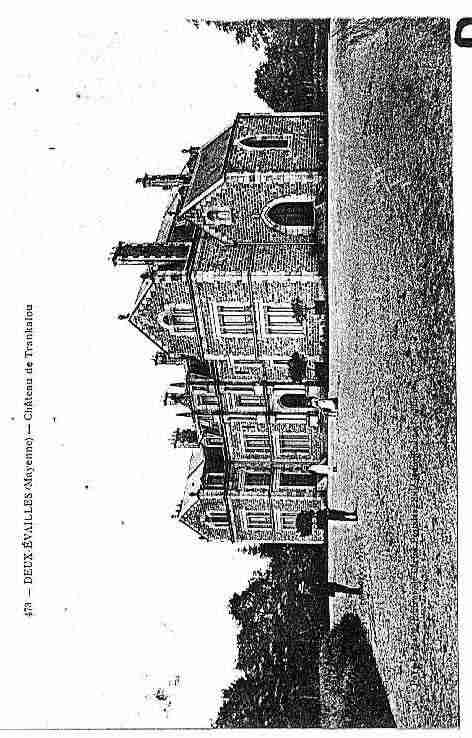 Ville de DEUXEVAILLES Carte postale ancienne