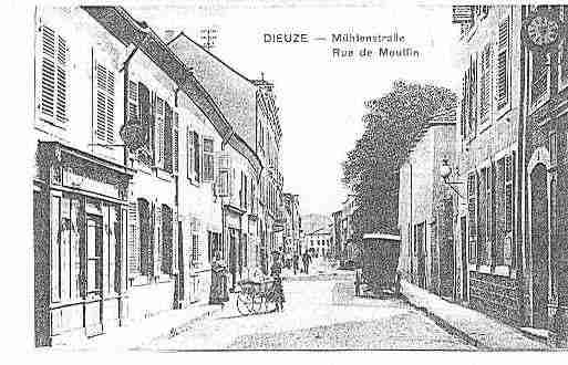 Ville de DIEUZE Carte postale ancienne