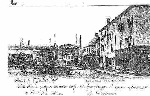 Ville de DIEUZE Carte postale ancienne Ville de DIEUZE Carte postale ancienne