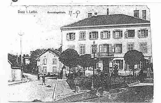 Ville de DIEUZE Carte postale ancienne