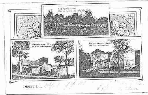 Ville de DIEUZE Carte postale ancienne