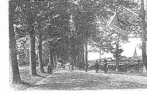 Ville de DIEUZE Carte postale ancienne
