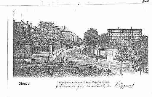 Ville de DIEUZE Carte postale ancienne