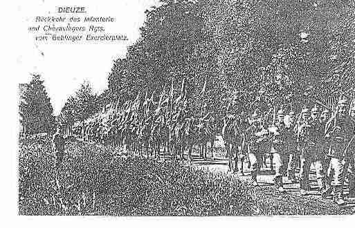Ville de DIEUZE Carte postale ancienne