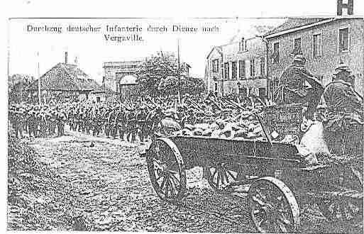 Ville de DIEUZE Carte postale ancienne