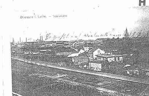 Ville de DIEUZE Carte postale ancienne