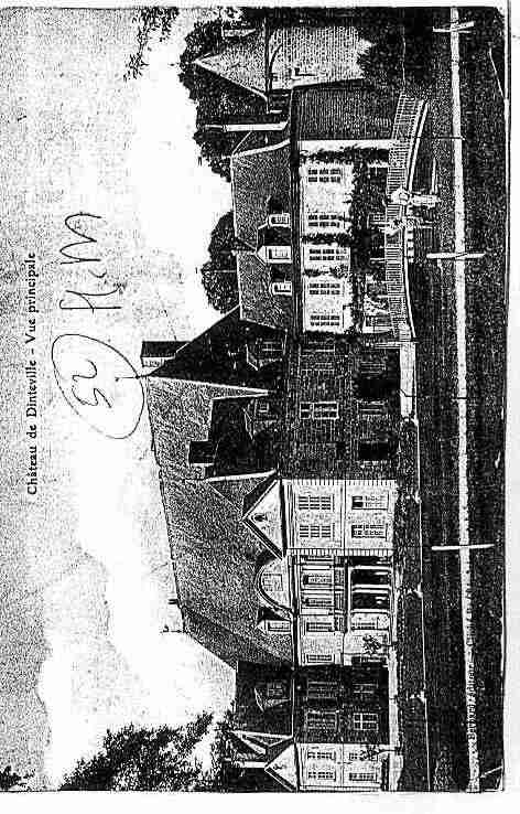 Ville de DINTEVILLE Carte postale ancienne Ville de DINTEVILLE Carte postale ancienne