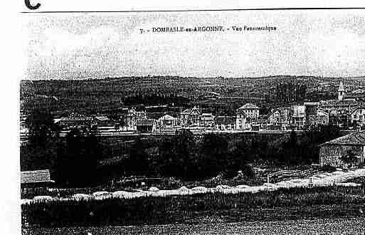 Ville de DOMBASLEENARGONNE Carte postale ancienne