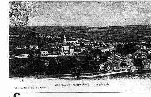 Ville de DOMBASLEENARGONNE Carte postale ancienne