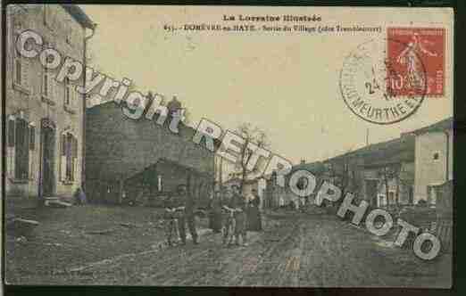 Ville de DOMEVREENHAYE Carte postale ancienne