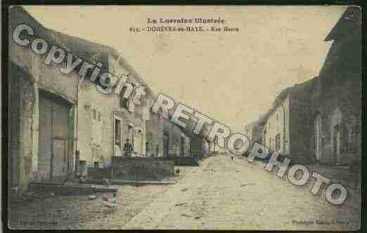 Ville de DOMEVREENHAYE Carte postale ancienne