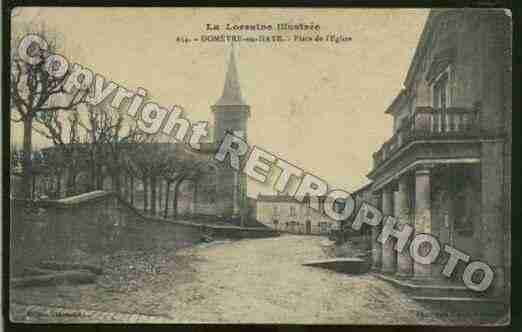 Ville de DOMEVREENHAYE Carte postale ancienne