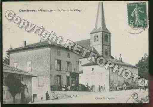 Ville de DOMEVRESURVEZOUZE Carte postale ancienne