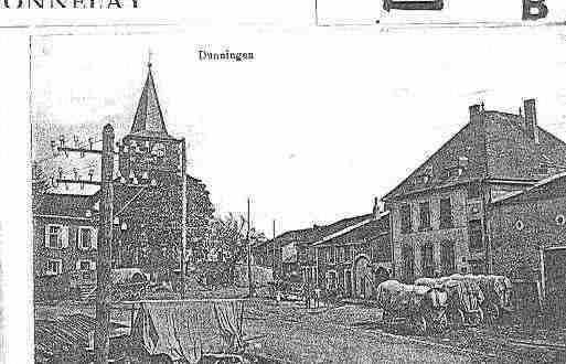 Ville de DONNELAY Carte postale ancienne