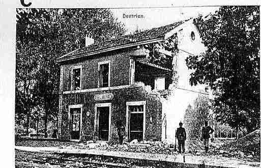 Ville de DONTRIEN Carte postale ancienne