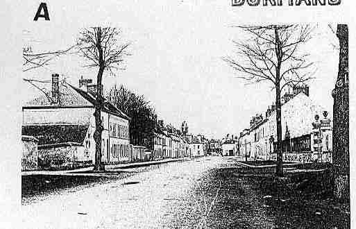 Ville de DORMANS Carte postale ancienne