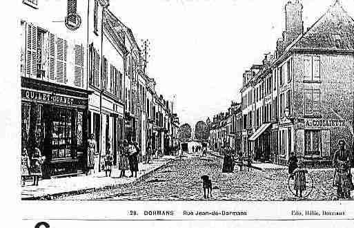 Ville de DORMANS Carte postale ancienne