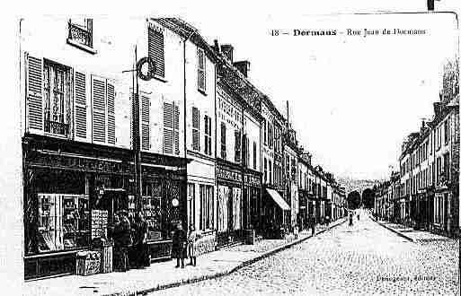 Ville de DORMANS Carte postale ancienne