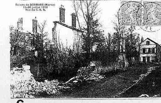 Ville de DORMANS Carte postale ancienne