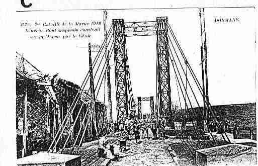 Ville de DORMANS Carte postale ancienne