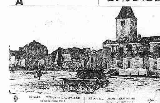 Ville de DROUVILLE Carte postale ancienne