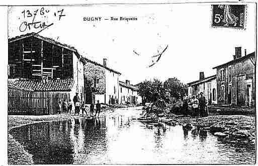 Ville de DUGNYSURMEUSE Carte postale ancienne