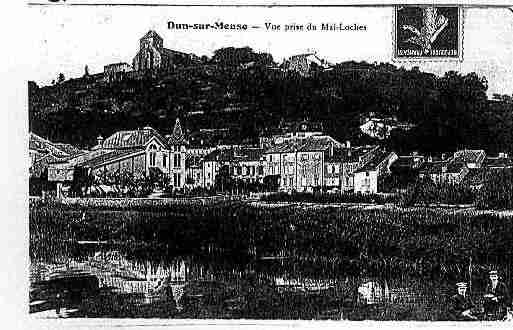 Ville de DUNSURMEUSE Carte postale ancienne