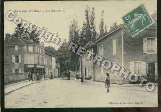 Ville de ECLARON Carte postale ancienne