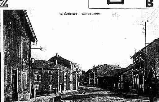 Ville de ECOUVIEZ Carte postale ancienne
