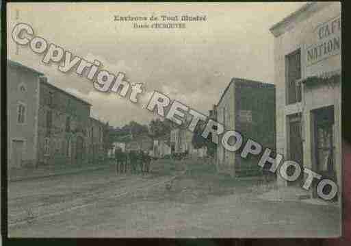 Ville de ECROUVES Carte postale ancienne