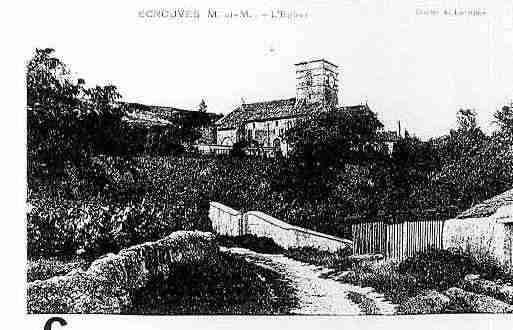 Ville de ECROUVES Carte postale ancienne