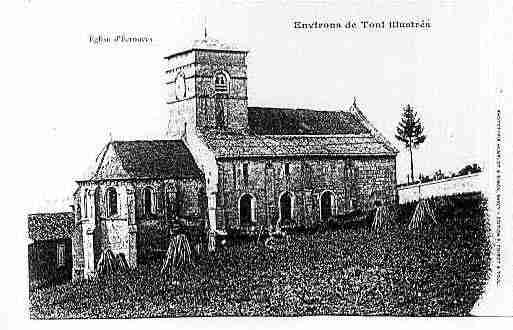 Ville de ECROUVES Carte postale ancienne