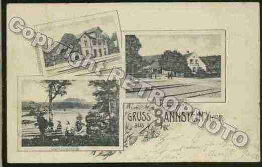 Ville de EGUELSHARDT Carte postale ancienne