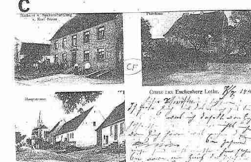 Ville de ENCHENBERG Carte postale ancienne