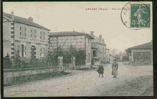 Ville de EPENSE Carte postale ancienne