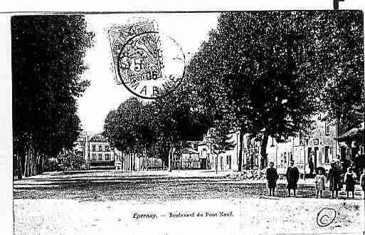 Ville de EPERNAY Carte postale ancienne