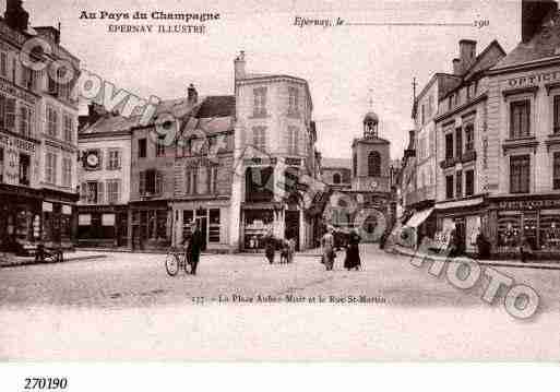 Ville de EPERNAY Carte postale ancienne