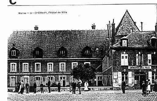 Ville de EPERNAY Carte postale ancienne