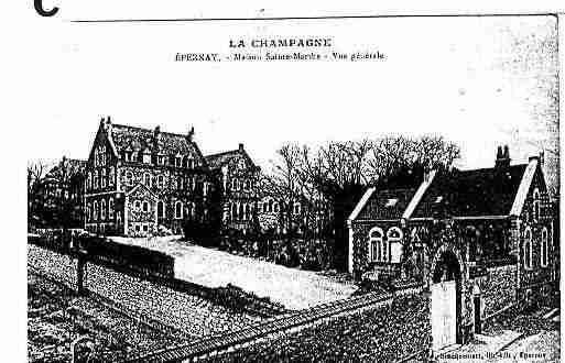 Ville de EPERNAY Carte postale ancienne