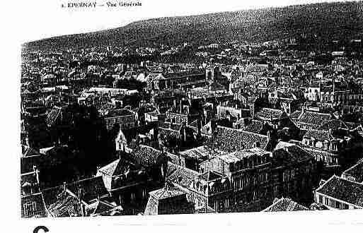 Ville de EPERNAY Carte postale ancienne