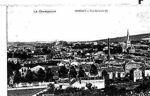 Ville de EPERNAY Carte postale ancienne