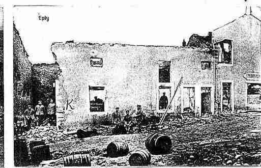 Ville de EPLY Carte postale ancienne