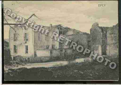 Ville de EPLY Carte postale ancienne
