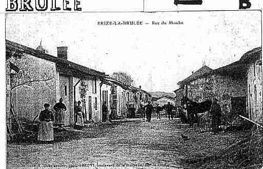 Ville de ERIZELABRULEE Carte postale ancienne