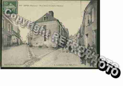 Ville de ERNEE Carte postale ancienne