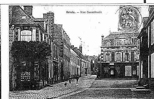 Ville de ERNEE Carte postale ancienne