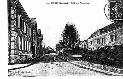 Ville de ERNEE Carte postale ancienne