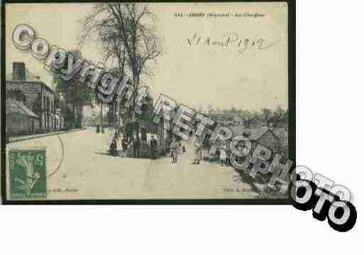 Ville de ERNEE Carte postale ancienne